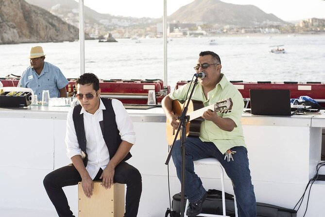Cabo Sunset Dinner Cruise: Fajitas, Lands End and Party - Two decks, two very different evenings