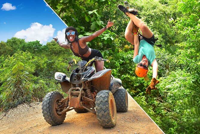 Cancun ATV Jungle Adventure, Ziplines, Cenote and Tequila Tasting - Hotel Pickup and the Long Ride to the Park