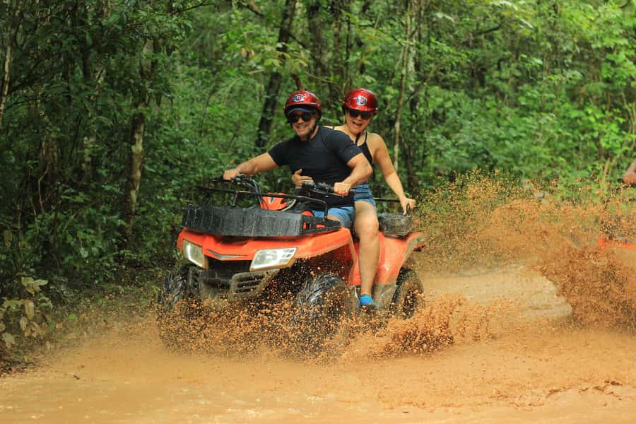 Cancún: ATV, Zipline, and Cenote Adventure with Lunch - Hotel pickup from Cancún and nearby resorts