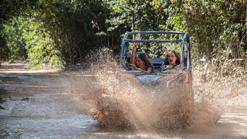 Cancun: ATV, Ziplines and Cenote Adventure in the Jungle - Six ziplines above the trees