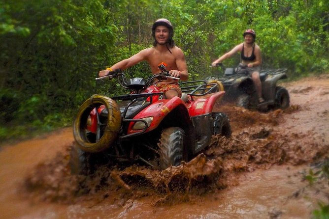 Cancun Best ATV Tour, Ziplines and Cenote Swim with Lunch - Tacos, water, and what counts as lunch
