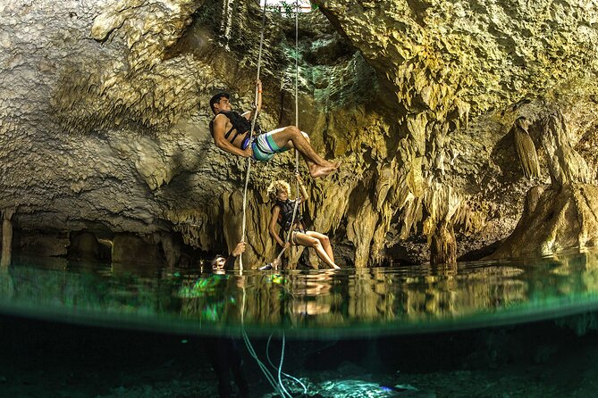 Cancun Cenote Tour: Snorkeling, Rappelling and Ziplining - The long Cancun pickup and return