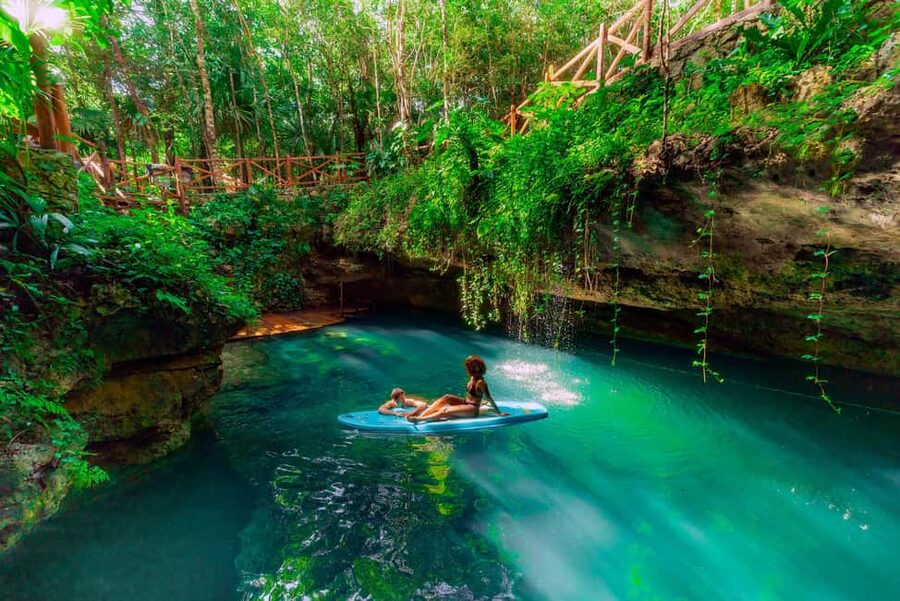 Cancún: Cenotes Adventure with Tequila Tasting & Mayan Snack - Zipline or platform: choose your own level of nerve