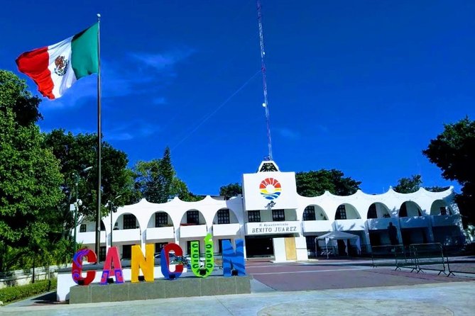 Cancun City Sightseeing and Shopping Tour on a Double Decker bus - Plaza la Fiesta, tequila, chocolate, and candy