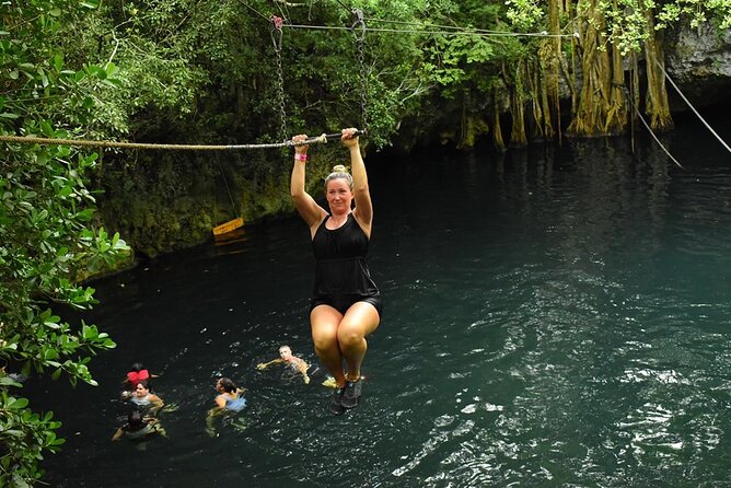 Cancun Combo Tour: ATV and Zip- lines with Cenote Swim - Cenote Lukama and the cool-water finish