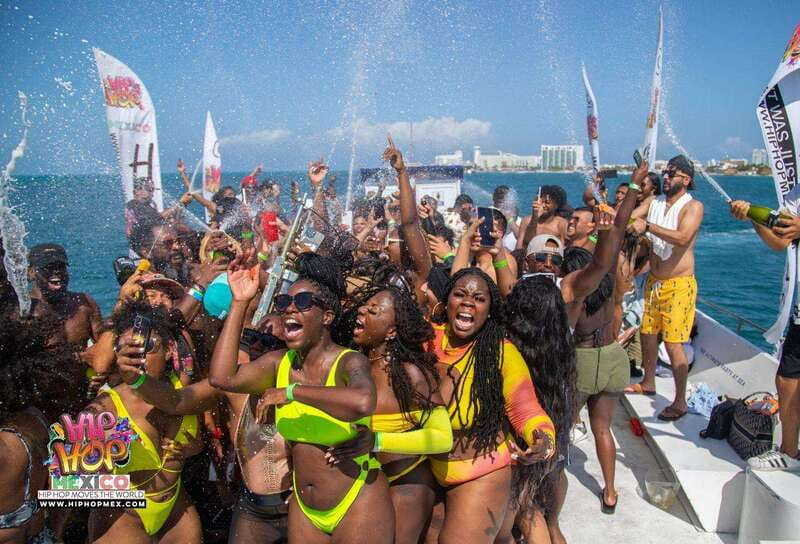 Cancun: Hip Hop Sessions Party Boat Cruise - Hosts, contests, and champagne showers