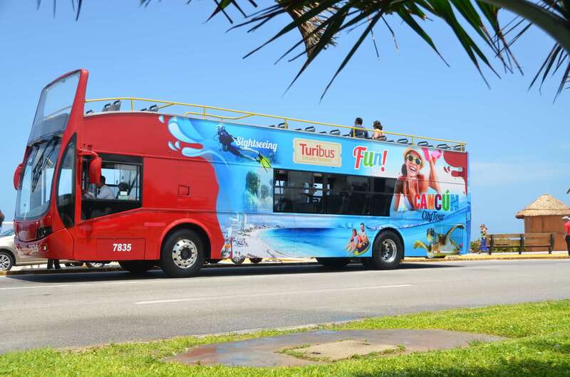 Cancun: Hop-On-Hop-Off Sightseeing Bus Tour - Two Cancun routes, two very different moods