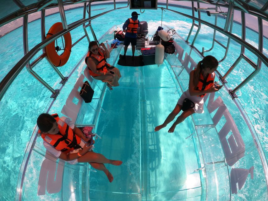 Cancún: Nichupté Lagoon Transparent Boat Tour with Drinks - Finding Marina Kaybal without a wrong turn