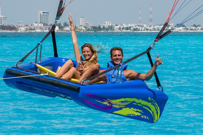 Cancun Parasailing Adventure - The boat ride and safety briefing