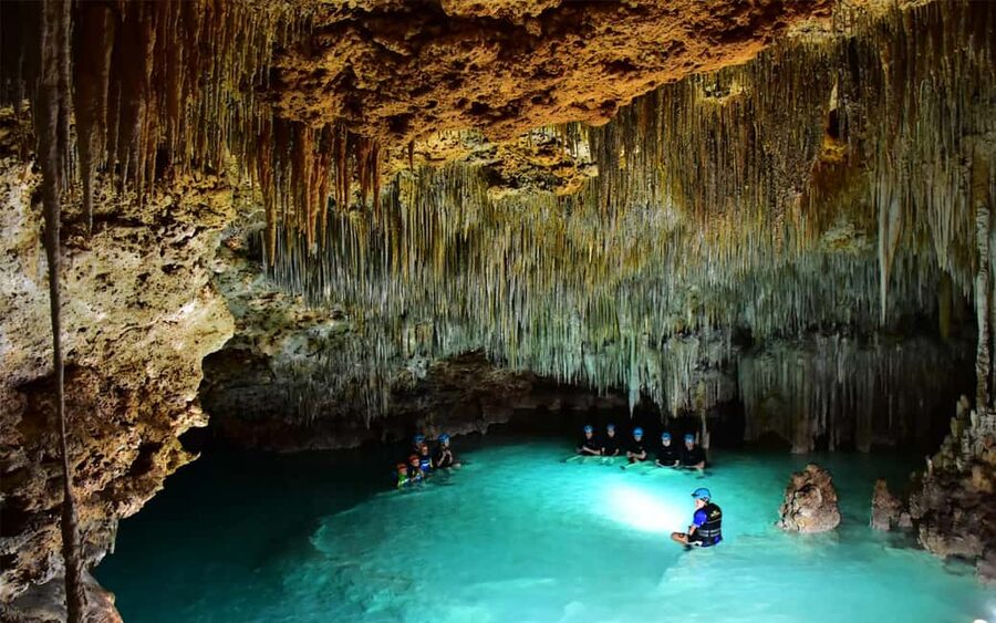Cancun/Playa del Carmen: Tickets to Rio Secreto and Lunch - Walking and swimming through the cave