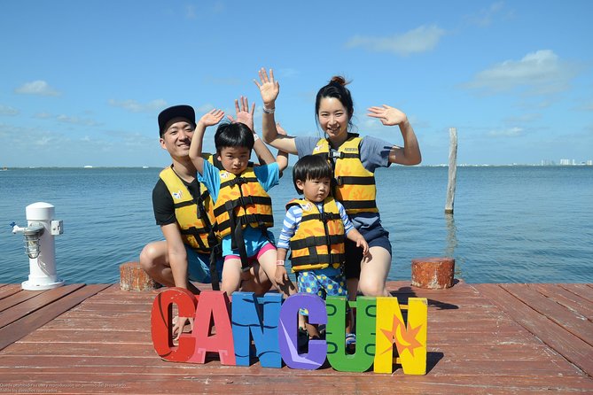 Cancun speedboat and snorkel tour: shared speedboat - The 30-minute check-in and boat lesson