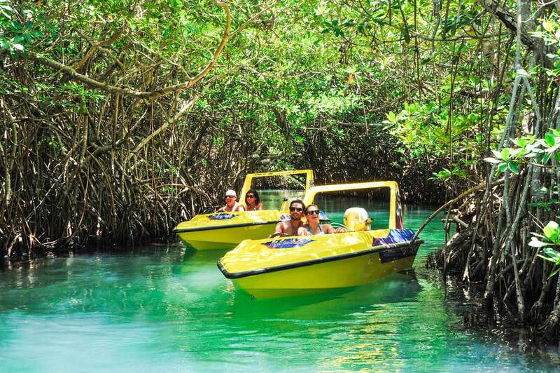 Cancun: Speedboat Mangrove Jungle & Snorkel Tour - Nichupte Lagoon is more than a shortcut