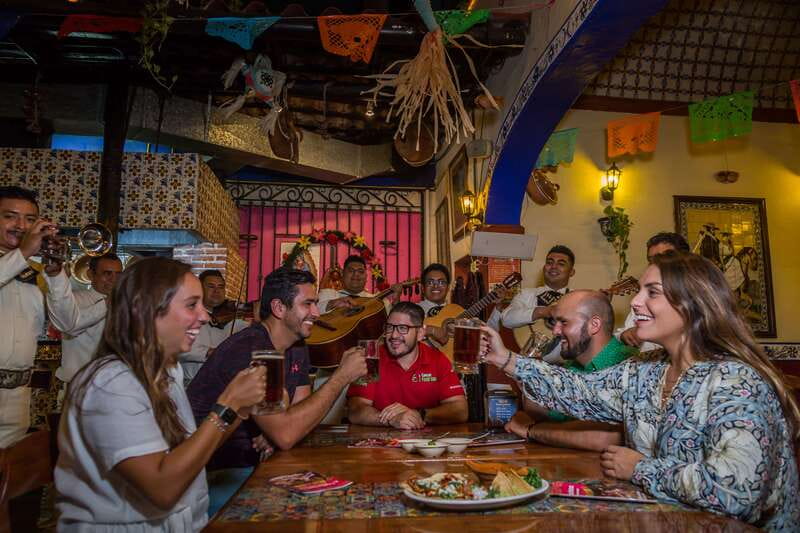 Cancún: Taco & Local Beer Tasting Tour with transportation - Stop one at Av. Carlos Nader 25
