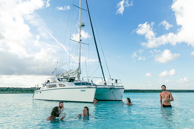 Catamaran Adventure: Sailing and Swimming in the Bacalar Lagoon - Weather, cancellations, and flexibility