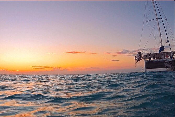 Catamaran Sunset Cruise to Isla Mujeres from Cancun - Playa Norte, swimming, and the best hour of the trip