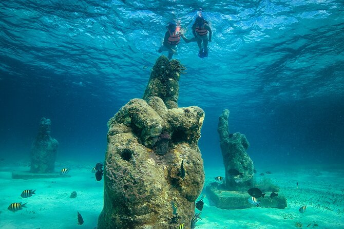 CATAMARAN to Isla Mujeres, Snorkel & Beach Club by Xcaret - The Scenic Tower finish