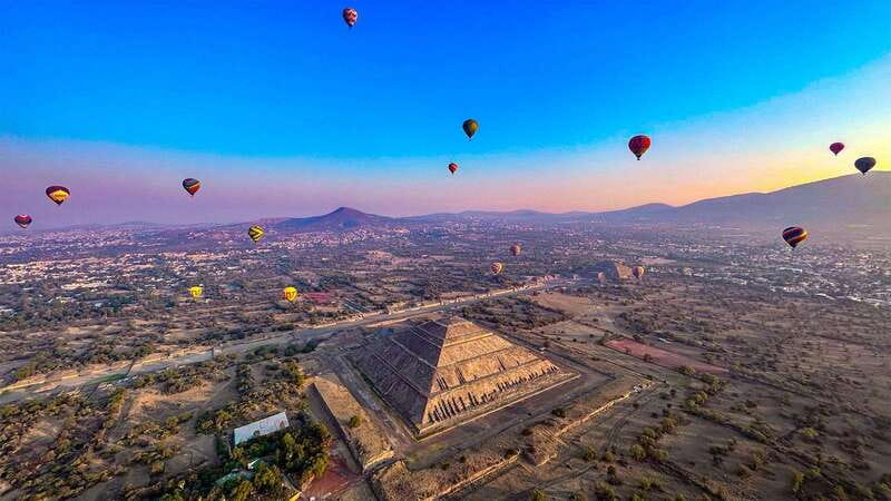 CDMX: Teotihuacan Balloon Flight with Optional Pyramids Tour - Walking through the ancient city