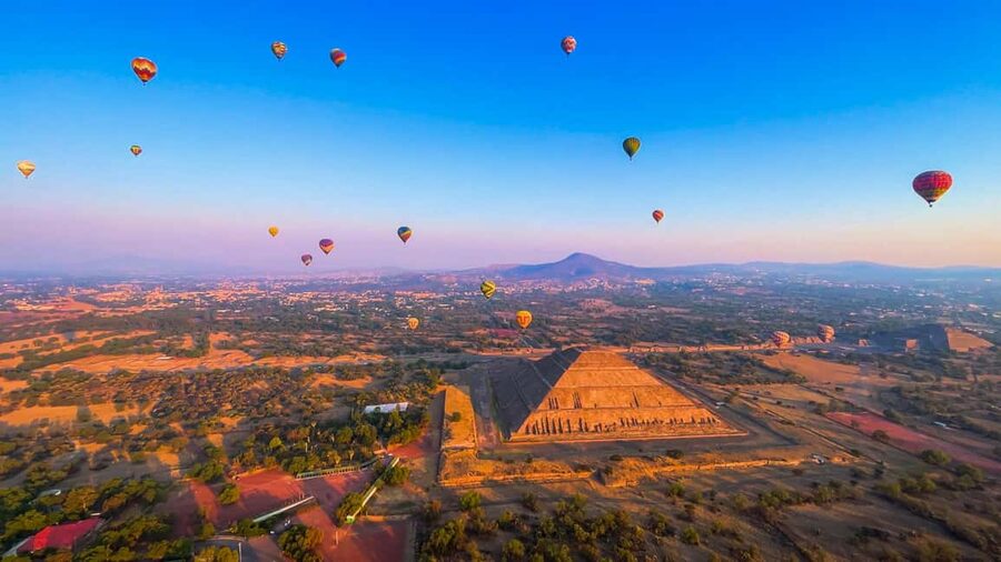 CDMX: Teotihuacan Hot Air Balloon with Breakfast - Key points at a glance