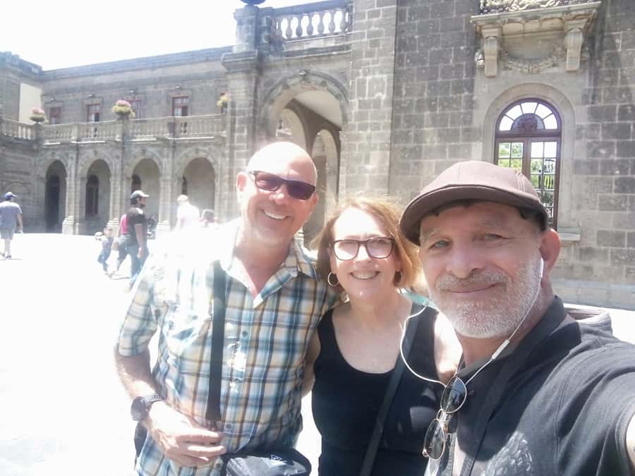 Chapultepec Castle & Anthropology Museum Prívate Tour - The uphill approach to Chapultepec Castle