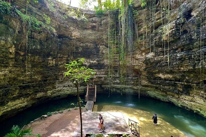 Chichen Itza, Cenote, and Valladolid Tour - Cenote Chichikan: the day’s refreshing change