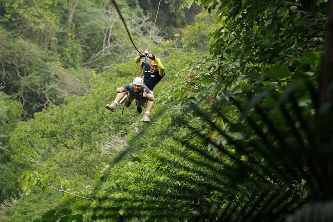 Combo ATV + Zipline R.R - Ziplining over the river