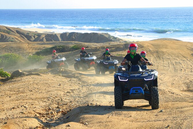 Combo Horseback Ride and Sky Bike in Cabo - Sky biking above the Baja desert