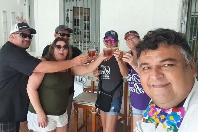 Cozumel 5-Hour Private Bar Crawl Tour - Punta Morena: lunch beside the Caribbean