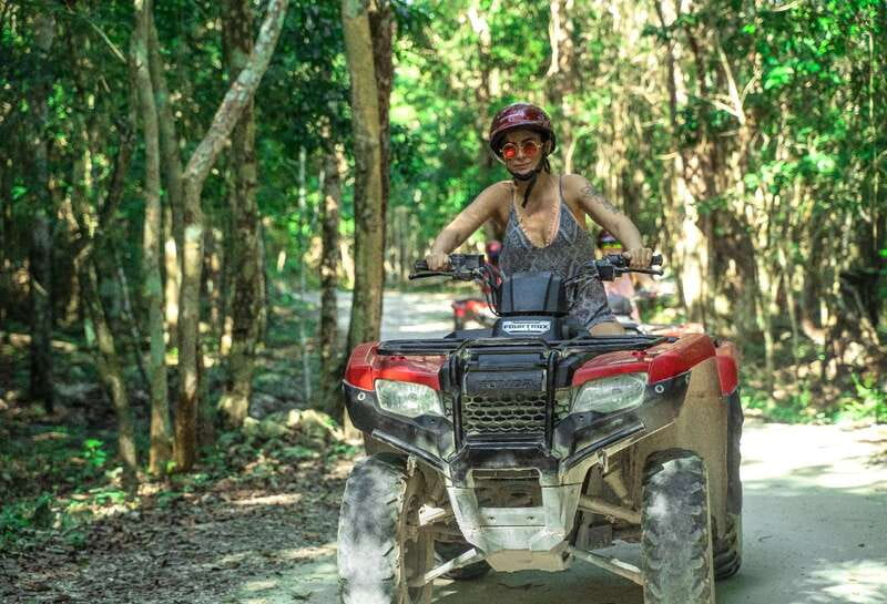 Cozumel: ATV Ride to Jade Cavern, Beach Club Access & Lunch - Jade Cavern, Cozumel’s cool and unusual swim stop