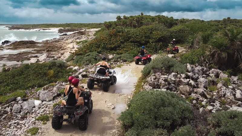 Cozumel: ATV Seashore Adventure & Mayan Cenote Experience - A quiet hour at the Mayan cenote