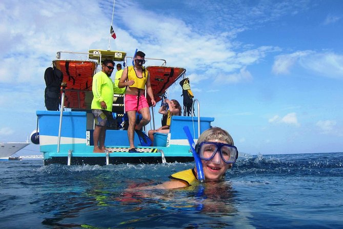 Cozumel Coral Reef Snorkeling by Glass Bottom Boat with Guide - Paraiso Reef: Shallow Water First, Deeper Water Later