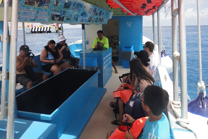 Cozumel Coral Reef Snorkeling by Glass Bottom Boat with Guide - Water, Drinks, Gear, and Reef Etiquette