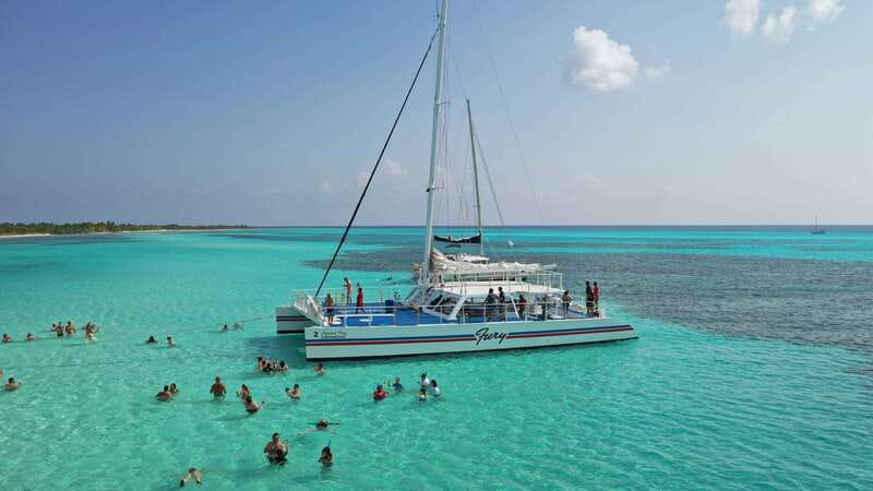 Cozumel: El Cielo, Palancar Reef, and Beach Party with Food - Fury Private Beach: lunch, hammocks, and water toys