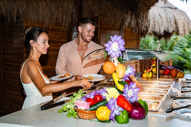 Cozumel: KUZÁ Beach Pass with Buffet, Open Bar & Activities - The buffet, open bar, and the fine print