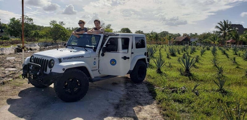 Cozumel Private Jeep Tour with Lunch and Snorkeling - Lunch and snorkeling at Tortugas Beach Club