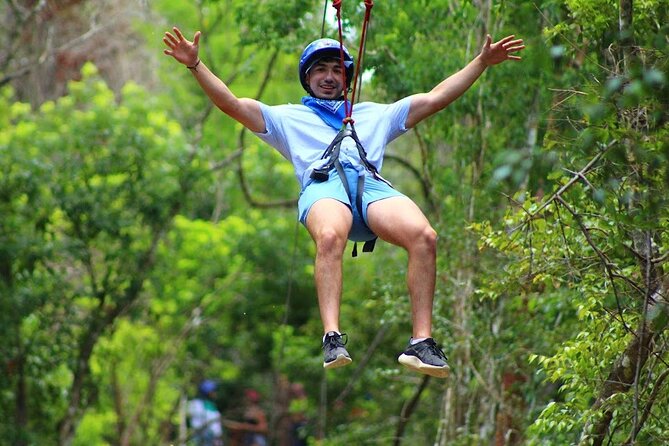 Day Tour with ATV, Zipline and Cenote Adventure from Cancun - Cancun pickup and the long road to the park