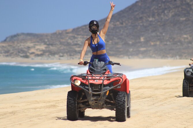Desert 4x4 ATV Tour with Camel Ride Experience - From Cabo pickup to G-Force Adventures Park