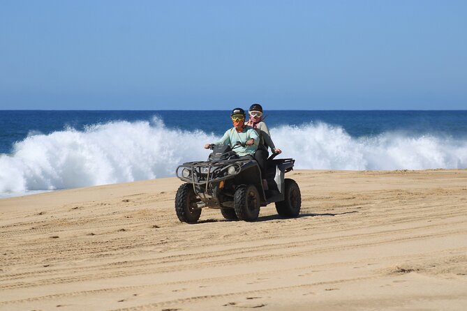 Desert 4x4 ATV Tour with Camel Ride Experience - The ATV route covers mountains, sand, and steep hills