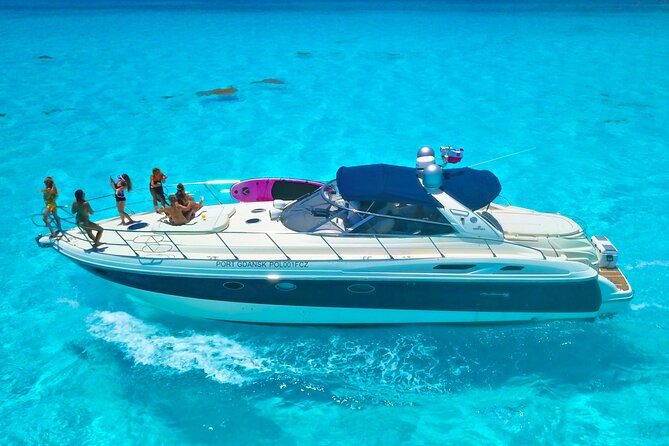 DIVA 60ft Elite Italian Yacht Experience in Cancun - Eight hours for the full Isla Mujeres day