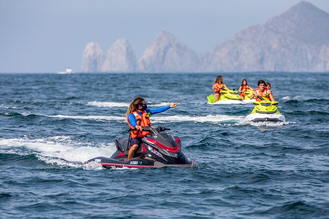 Double Jet Ski and Boat Ride in The Sea of Cortez Guided Tour - Returning by boat, then refueling with snacks