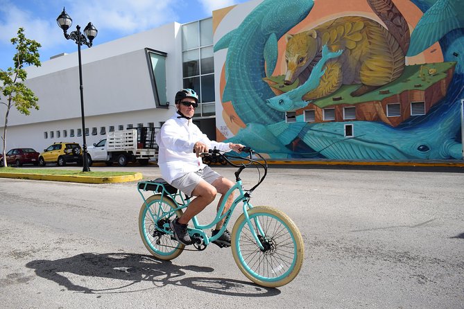 E-Bike City Tour though Cozumel & Taco Tasting Tour - Cozumel Park, public life, and photo stops