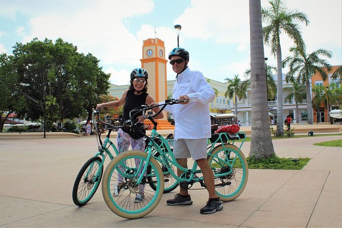 E-Bike City Tour though Cozumel & Taco Tasting Tour - The 45-minute beach break at Sand Dollar Sports