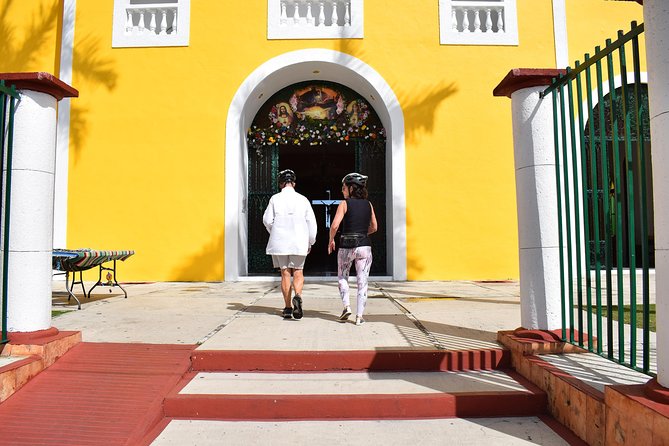 E-Bike City Tour though Cozumel & Taco Tasting Tour - SEDENA, wartime aircraft, and Cozumel monuments