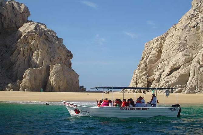 Famous Arch tour with Glass Bottom Boat. - Lover’s Beach and the first view of Land’s End