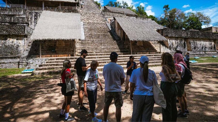 From Cancun: Ek Balam and Cenote Tour with Lunch & Transfer - Key points at a glance