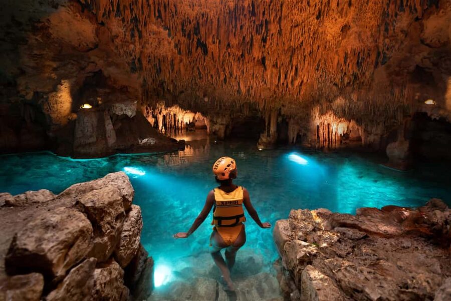 From Cancun: Xplor Park Admission, Full Day - Zip lines through the jungle canopy