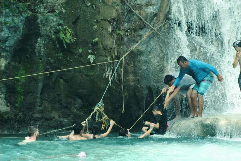 From Huatulco: Magical Copalitilla Waterfalls with Entry - The 10-minute walk into Copalitilla