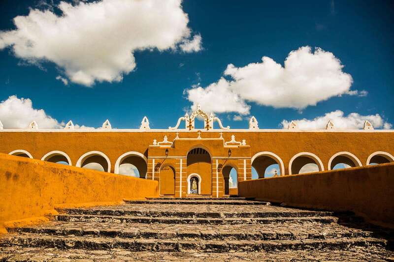 From Merida: Chichen Itza, Izamal & Cenote with Buffet Lunch - A Yucatecan buffet between the major stops