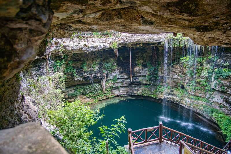 From Merida: Chichen Itza, Izamal & Cenote with Buffet Lunch - The coach ride from Merida