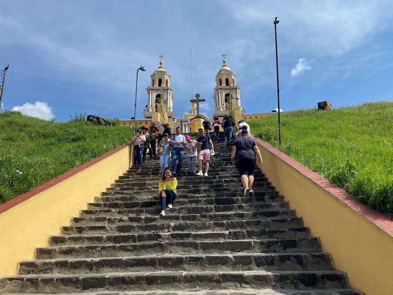 From Mexico City: Puebla and Cholula Day Tour - Santa María Tonantzintla, where Baroque art becomes local