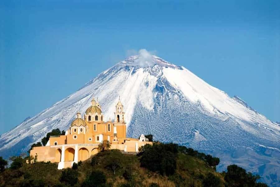 From Mexico City: Puebla, Cholula and Tonantzintla Day Trip - Puebla’s Cathedral, Rosary Chapel, and tiled streets